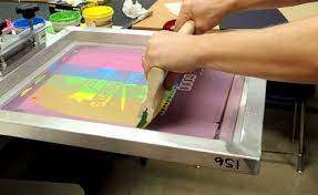 Black Smooth Aluminum Screen Printing Services