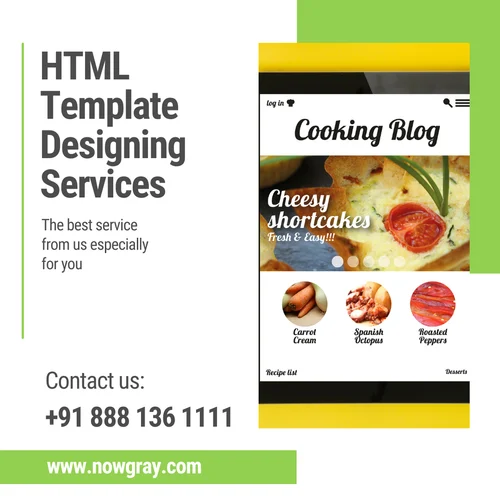 HTML5/CSS Static Html Website Designing Services, 