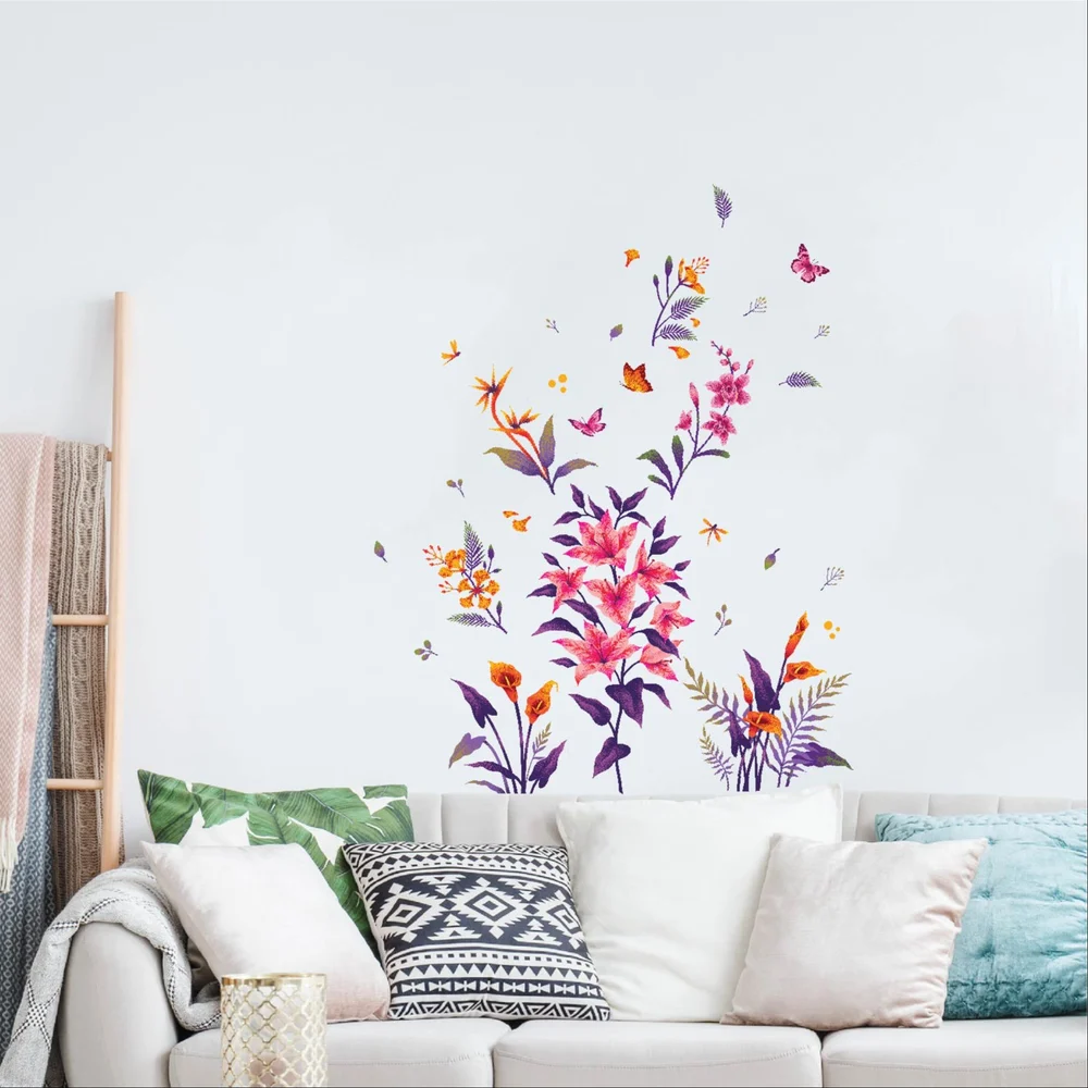 PVC Vinyl Decorative Wall Stickers, For Ideal To Decorate Bedrooms