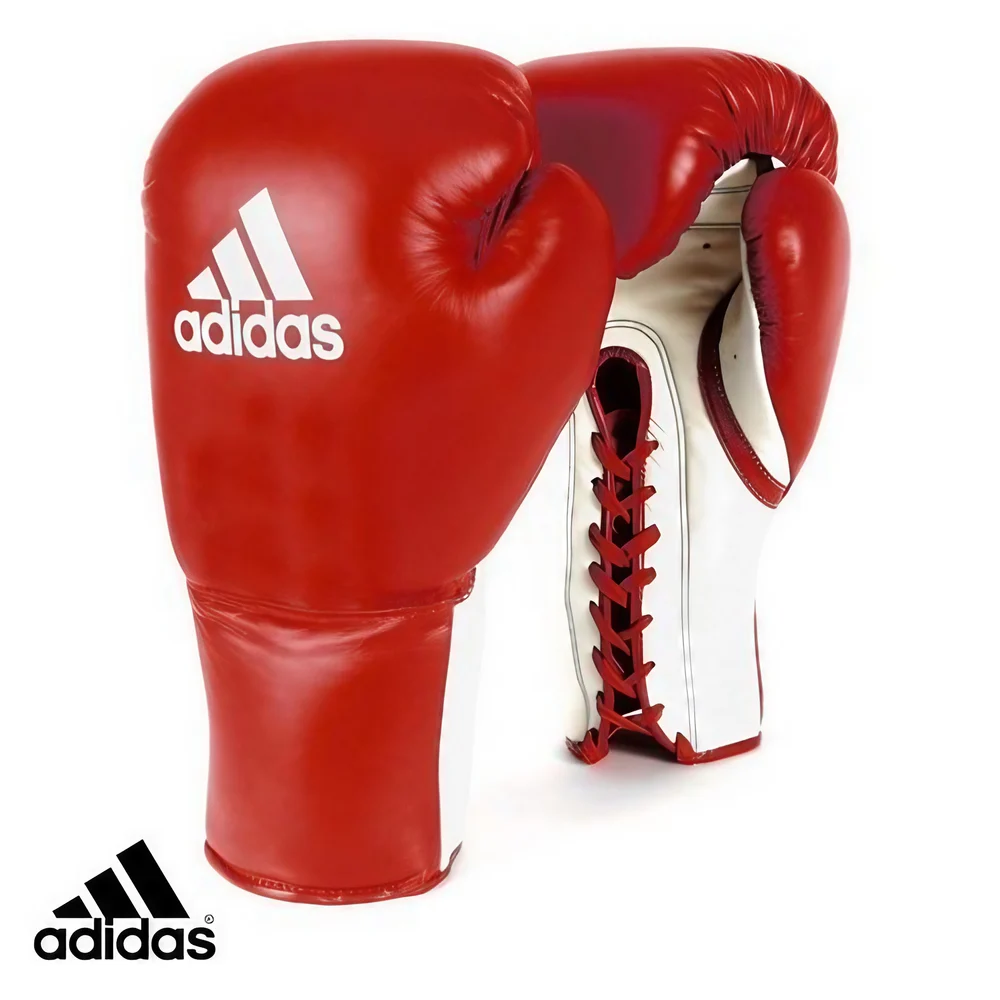 Red & White KD Everlast Pro Style Training Boxing Gloves