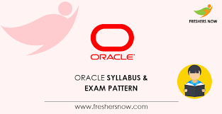 Oracle Syllabus