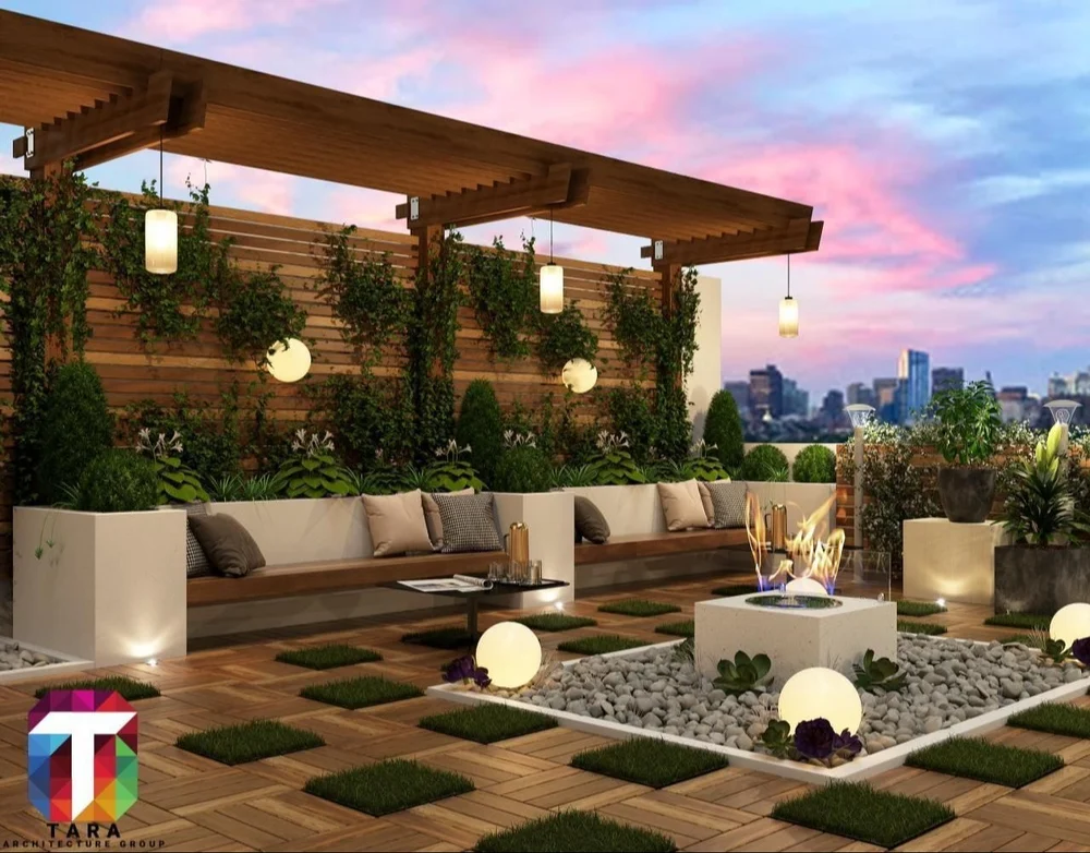 Residential Terrace Garden Designing Service