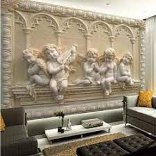 GRC Wall Statue Wall-Mounted Sculpture Decorative Art