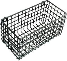 Mild Steel Grid Wall Mounted Basket